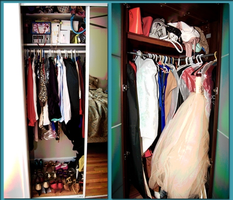 Yes, I have two closets. I also have two other dressers. I have a hard time throwing things out...